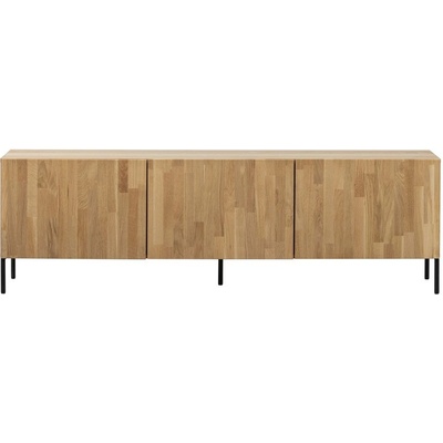 WOOOD Маса за телевизор от масивен дъб в естествен цвят 180x56x46 cm Bono - WOOOD (377561-N)