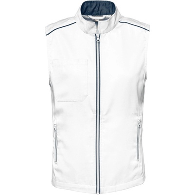 Kariban vesta WK6149 Day-to-Day bílá/navy