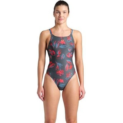 Arena dámske plavky Performance Women's Floral Lace Back