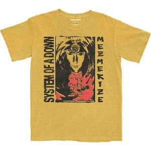 System of a Down Reflections (Wash Collection) Mustard Yellow Mineral Wash L Риза (SOADTS17MDD03)