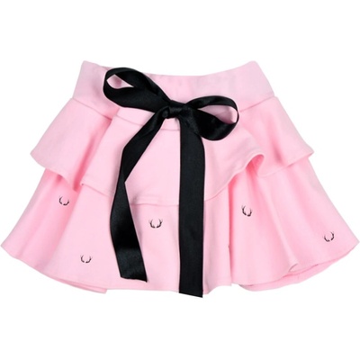 Sukňa s mašľou čierna