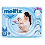 Molfix Бебешки пелени Molfix 2 - 68 броя