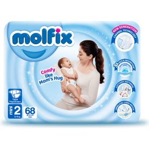 Molfix Бебешки пелени Molfix 2 - 68 броя