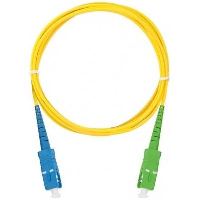 XtendLan FOP-SCASC-S-1-9 FO patch SC/APC-SC, 9/125 simplex, G.652d, LS0H, 1m