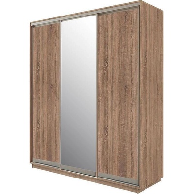 Гардероб Slide с плъзгащи врати и огледало различни размери