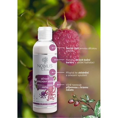 Nobilis Tilia Dětský sprchový krém Anička 500 ml – Zboží Dáma
