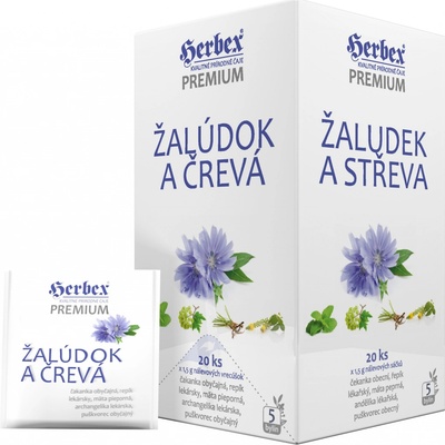 Herbex Žaludek a střeva 20 x 1,5 g