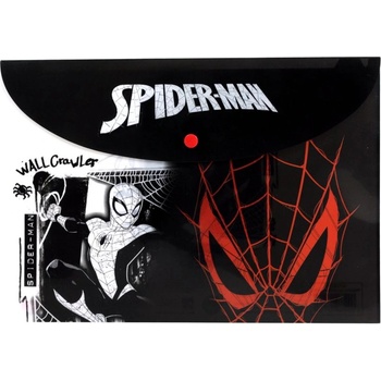 SPIDERMAN Папка с копче Spiderman - Dark Side, А4 (337-08580)