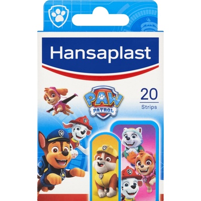 Hansaplast Paw Patrol dětské náplasti s motivy tlapkové patroly 20 ks