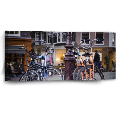 Sablio Obraz Mestský bicykel - 110x50 cm