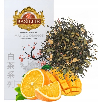 Basilur White Tea Mango Orange papier 100 g