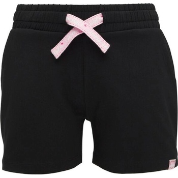 Lewro DARLENE dívčí úpletové šortky černá