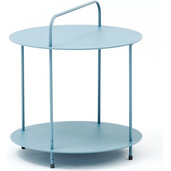 Ezeis Plip Zahradní kovový odkládací stolek 45 cm modrá