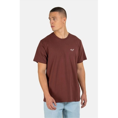 Reell tričko Staple Logo T-Shirt Root Beer