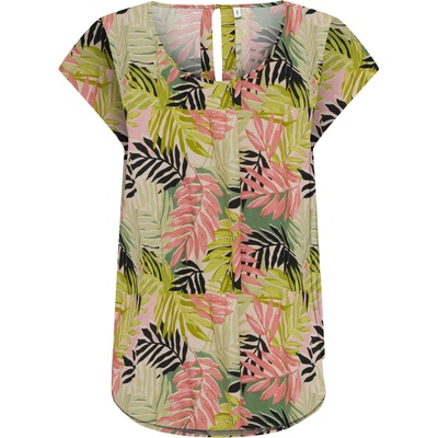 ONLY Тениска onlnova life vis s/s top wvn