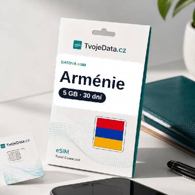 eSIM Arménie 5 GB / 29 dní