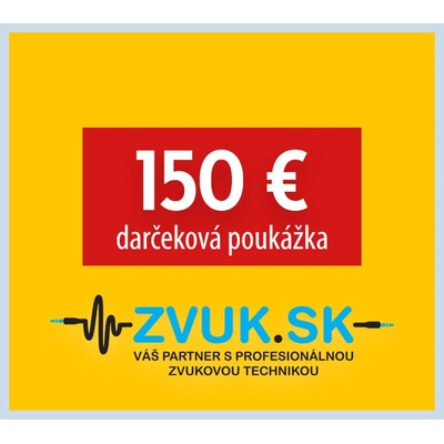 Darčeková poukážka 150 €