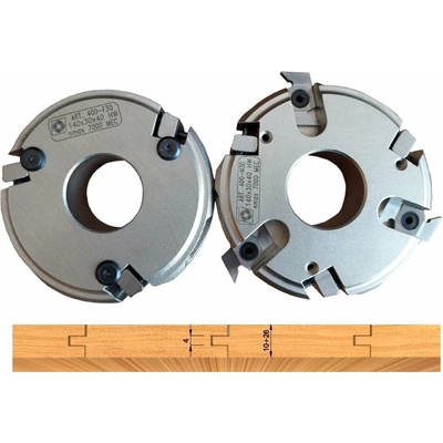 Fréza na palubky OMAS 425 D144 B30 d40 Typ 5 SADA