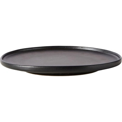 Muubs Mělký talíř CETO 27,5 cm černo-hnědý – Zboží Dáma