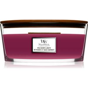 WoodWick Wild Berry & Beets ароматна свещ с дървен фитил (hearthwick) 453, 6 гр