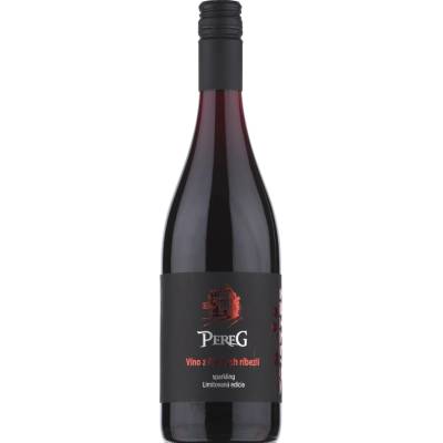 Pereg Víno z černého rybízu sparkling 11% 0,75 l (holá láhev)