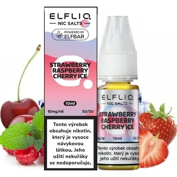 ElfLiq Strawberry Raspberry Cherry ice 10 ml 10 mg
