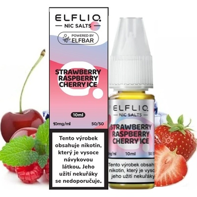 ElfLiq Strawberry Raspberry Cherry ice 10 ml 10 mg