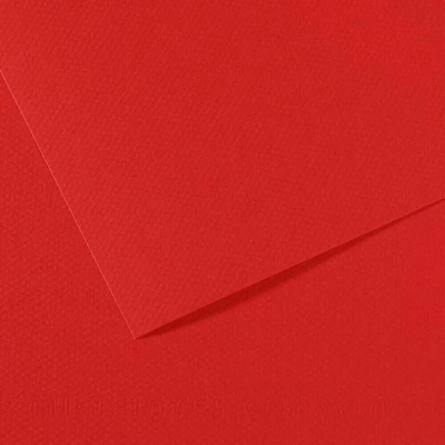 Canson Mi-Teintes barevný papír 21 x 29,7 cm A4 48 odstínů 505 Bright red