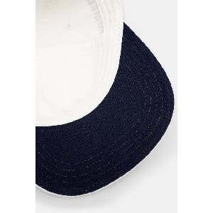 Drôle de Monsieur Памучна шапка с козирка La Casquette D Miroir (G.CP169.CO138.WT)