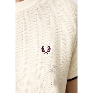 Fred Perry пуловер с къси ръкави дамски от памук (K3127.560)