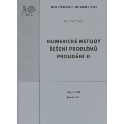 Numerické metody řešení problémů proudění II