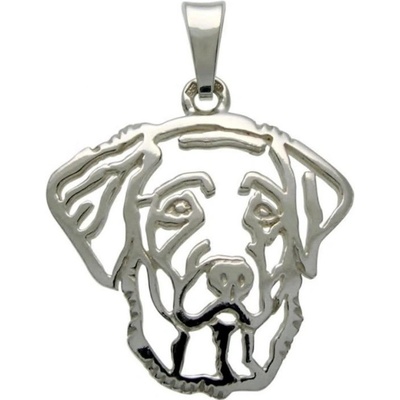 Stříbrné tlapky Labradorský retriever stříbrný přívěšek 224