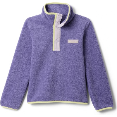 Columbia Детски поларен пуловер Columbia Kid's Helvetia II Half Snap Fleece Fleece jumper - Stormwatch / Lavender Pearl - размер XL (704-4211-1116)