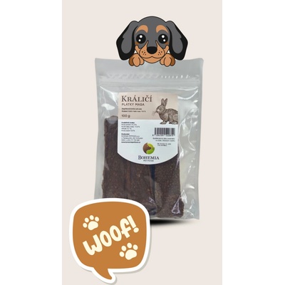 BOHEMIA PET FOOD BOHEMIA Králičí tyčinky 85 g