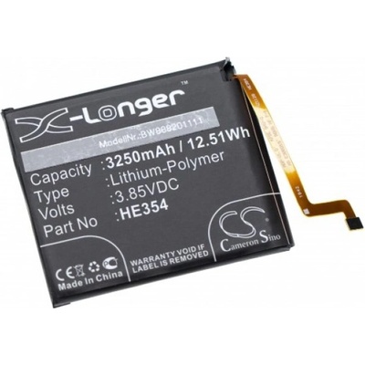 VHBW Батерия за Nokia 9 PureView, 3250 mAh (888201111)