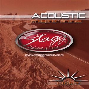 Stagg Струни за акустична китара 6 stagg - Модел ac-1254-ph