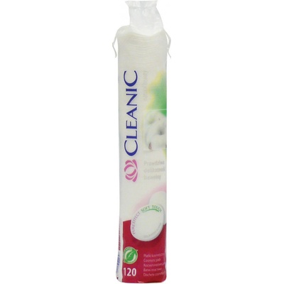 Cleanic odličovacie tampóny soft touch 120 ks
