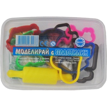 Моделирай с пластелин кутия Естрела