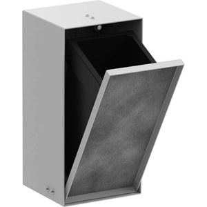 Hansgrohe XtraStoris Rock - Вграден кош за отпадъци 2, 5 l, матово бяло 56063700 (56063700)