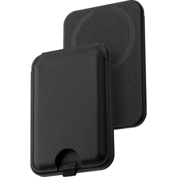 DVICED Leather magsafe foldable cardholder and stand - Black (DV550004)