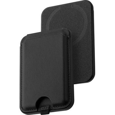 DVICED Leather magsafe foldable cardholder and stand - Black (DV550004)