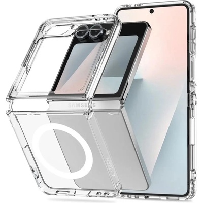 Tech-Protect FlexAir Hybrid MagSafe калъф за Samsung Galaxy Z Flip 6 / 7 FE - прозрачен (5906302330621)