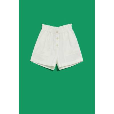 Moodo WOMEN'S SHORTS L-SH-4019 WHITE