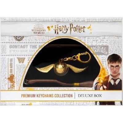 Prívesok na kľúče Set Harry Potter Metal Premium Keychains Collections Deathly Hallows