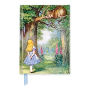 Flame Tree Publishing John Tenniel: Alice and the Cheshire Cat (Foiled Pocket Journal) | Flame Tree Publishing