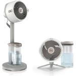 Shark FlexBreeze Pro Mist Indoor Outdoor Cordless Fan with Spray System, Portable Spray Tank, 20m Stand & Table Fan, 5 Speed Settings, Quiet, Remote Control, Dove FA300WHEU (FA300WHEU)
