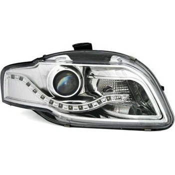 EAGLE EYES Кристални фарове за Audi A4 B7 (2004-2008) - хром