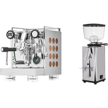 Set Rocket Espresso Appartamento Copper + ECM S-Manuale 64