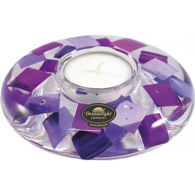 GILDE HANDWERK Svícen Dance of Purple velký
