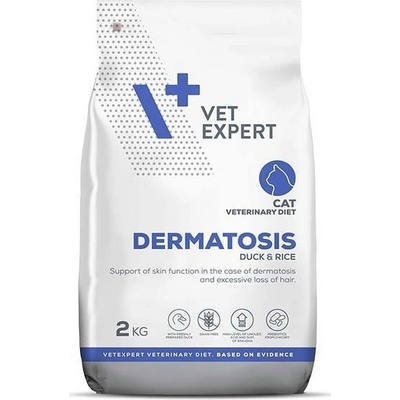 VET EXPERT Veterinary Diet Dermatosis Cat Duck & Rice 2 kg